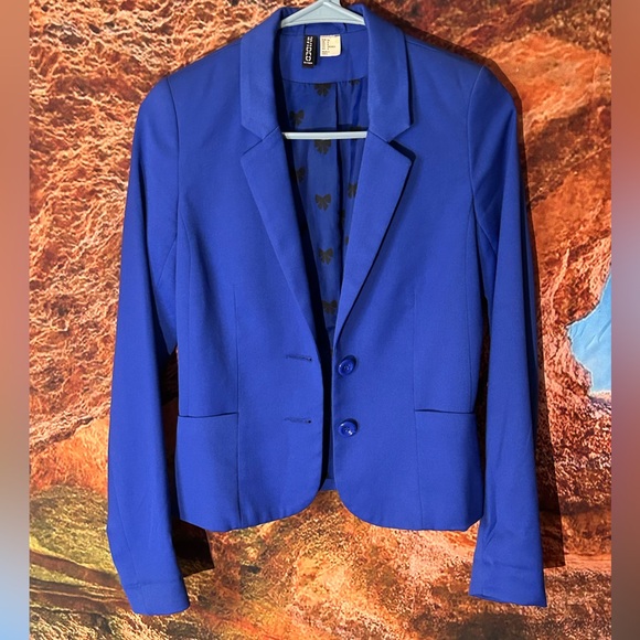 Sapphire Blue Blazer by Divided H&M - Picture 1 of 8
